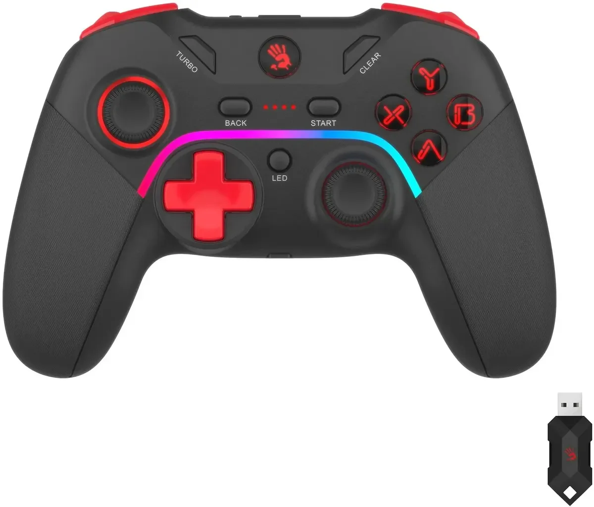 Геймпад беспроводной A4TECH Bloody GPW70 Sports черный [gpw70 sports black]