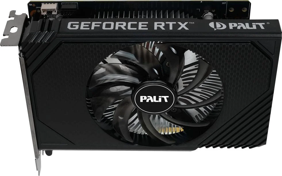 Видеокарта Palit NVIDIA GeForce RTX 3050 RTX3050 STORMX 6ГБ StormX, GDDR6, Ret NE63050018JE-1072F