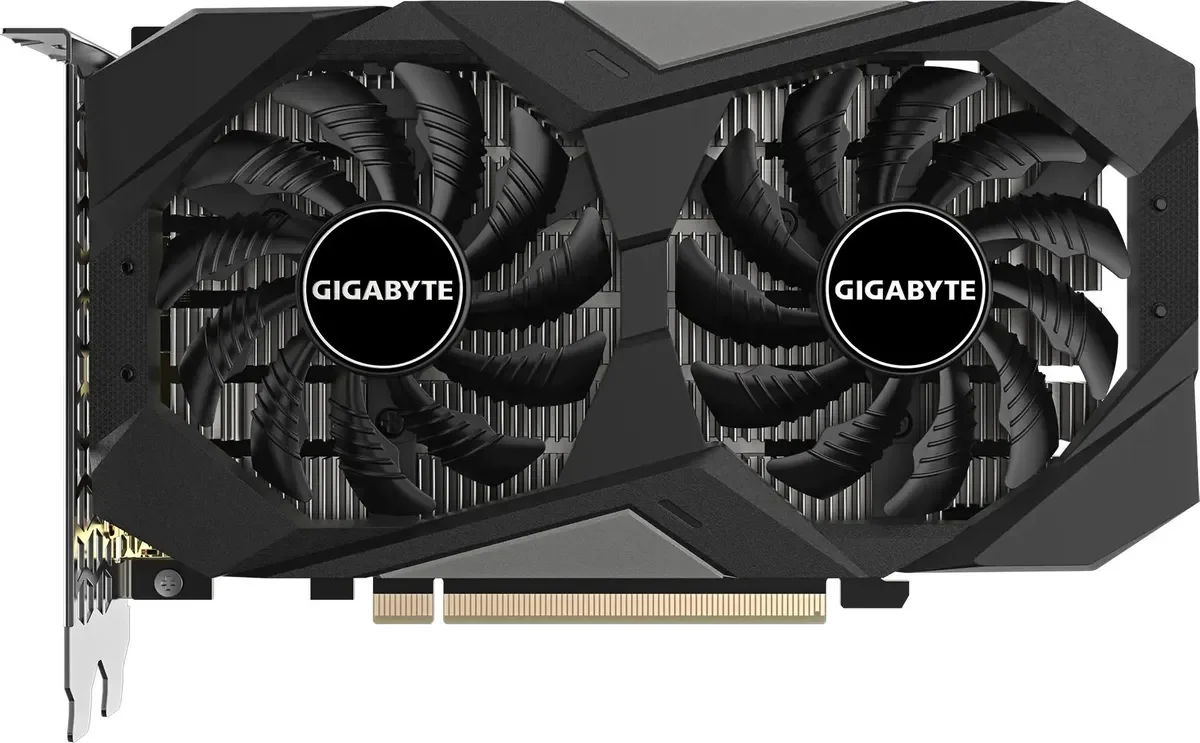 Видеокарта Gigabyte PCI-E nVidia GeForce RTX 3050 6G WINDFORCE OC (6Gb/GDDR6/96 bit/DP, HDMI) RTL (GV-N3050WF2OCV2-6GD)