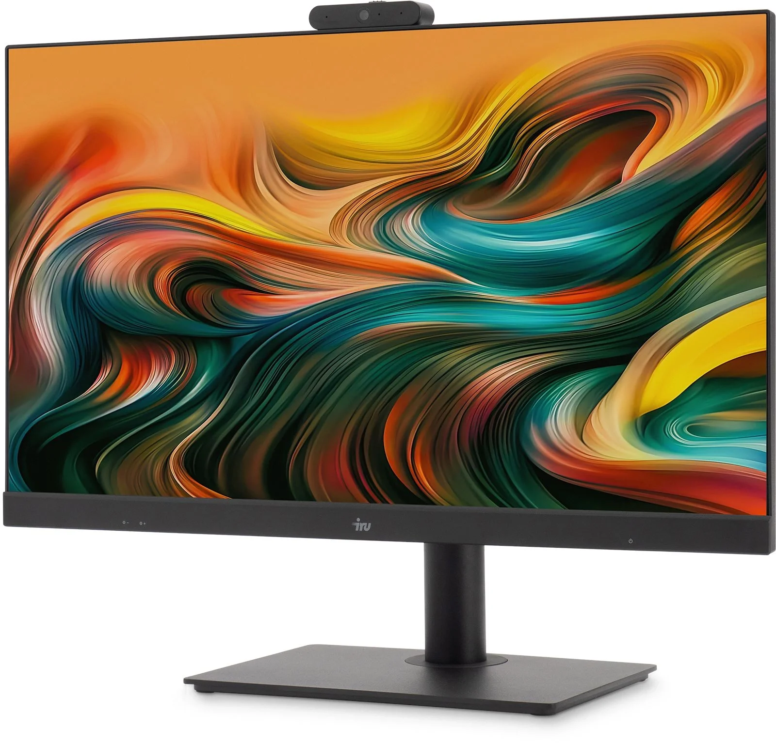 Моноблок iRU 23.8" Tactio 23IH6P Full HD Intel Core i3 12100 16/256ГБ FreeDOS черный (2092504)