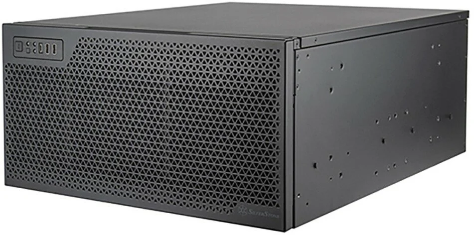 Корпус E-ATX SILVERSTONE SST-RM52, 5U, без БП, черный G59RM5200000020