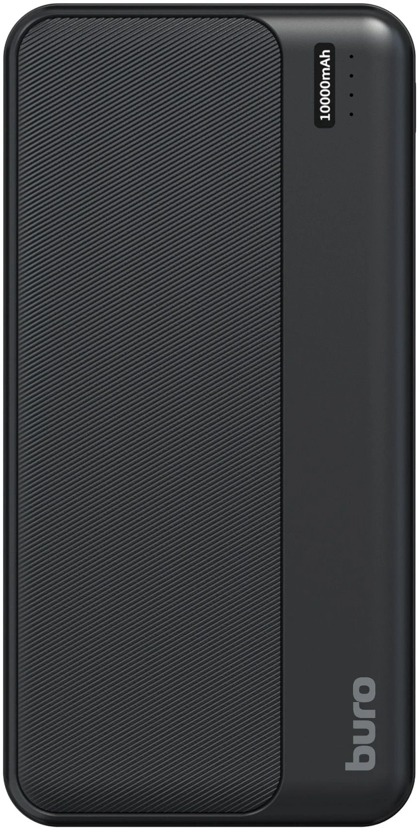 Внешний аккумулятор (Power Bank) Buro BPF10A, 10000мAч, черный BPF10A22PBK