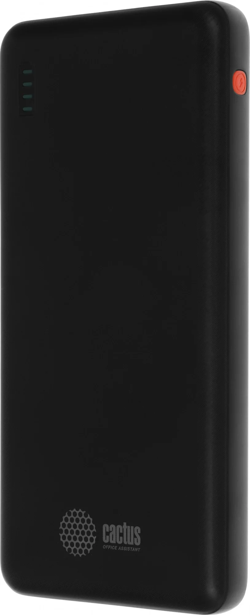Внешний аккумулятор (Power Bank) Cactus CS-PBFSAA-10000, 10000мAч, черный
