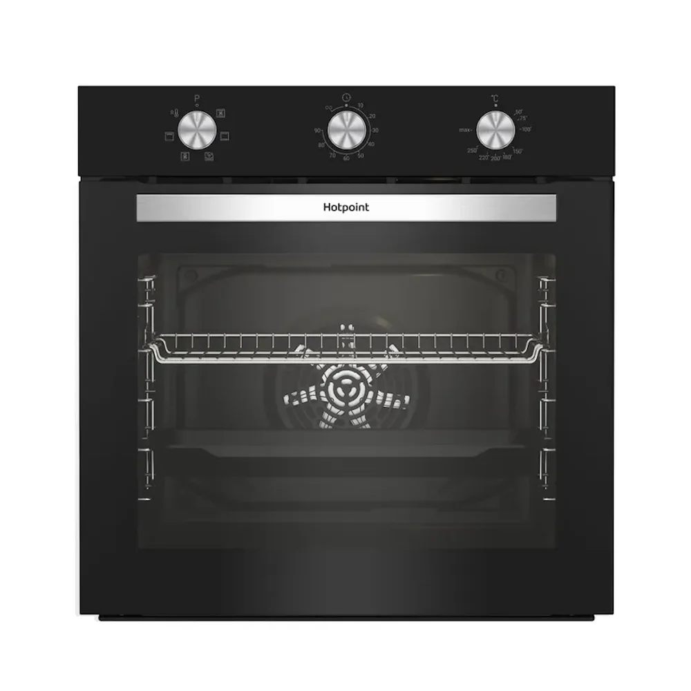 Духовой шкаф HOTPOINT HETF 614 JH BL, черный