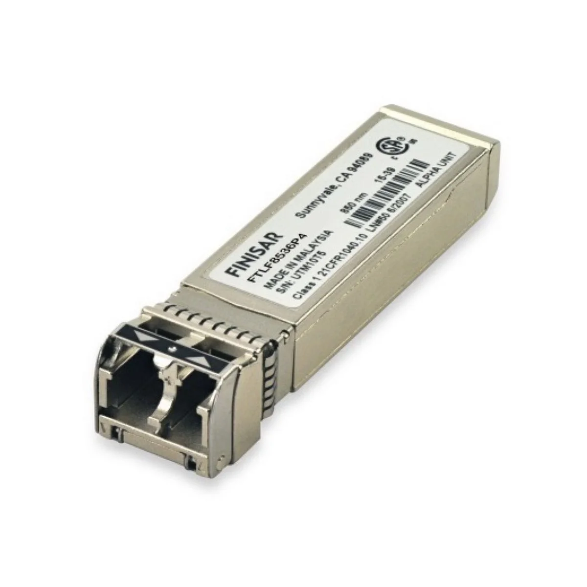 Трансивер Finisar FTLF8536P4BCV 25G/10G, SFP+ LC MMF 100м 850nm VCSEL