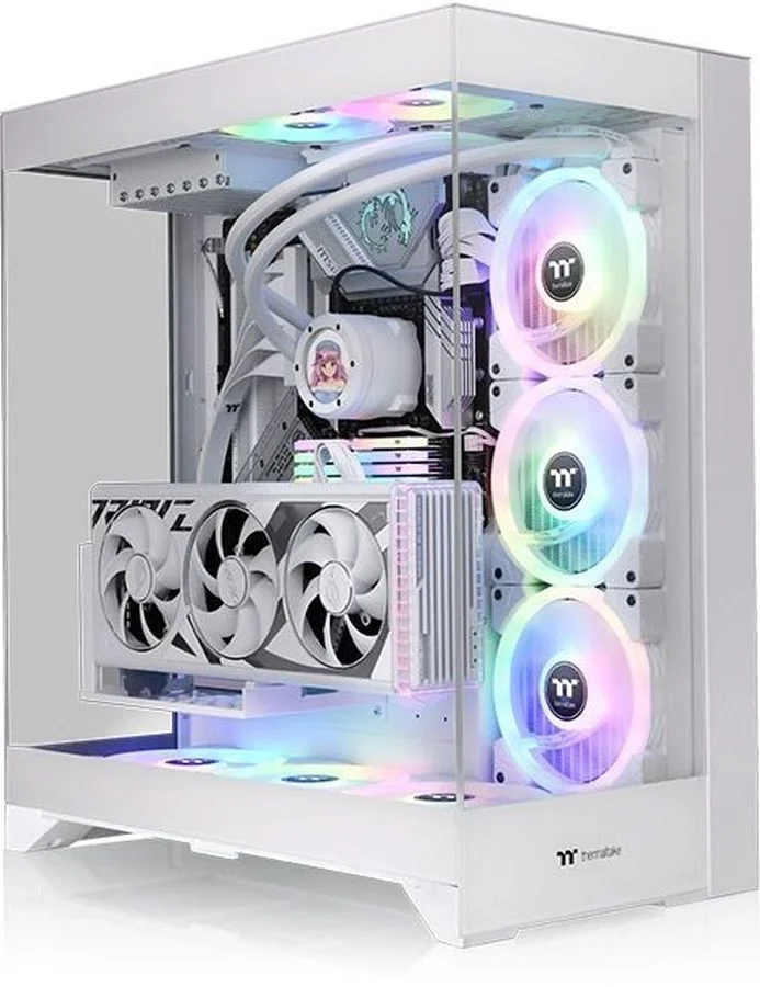 Корпус Thermaltake CTE E550 TG Snow [CA-1Z8-00M6WN-00] белый