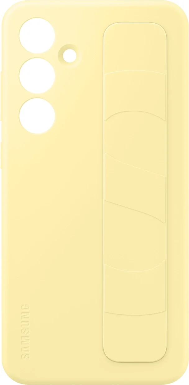 Чехол (клип-кейс) Samsung Standing Grip Case S24 FE желтый (EF-GS721CYEGRU)