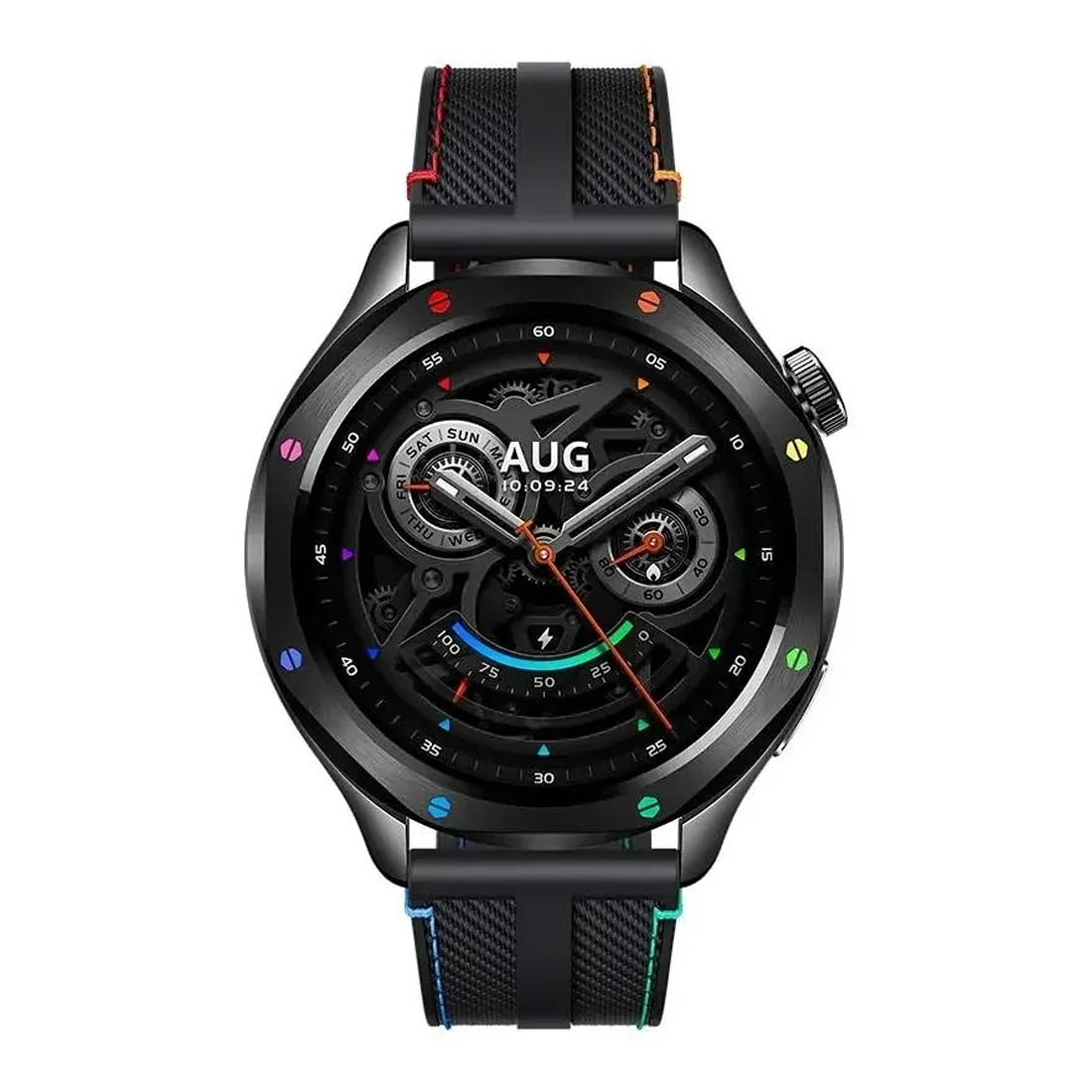 Смарт-часы Xiaomi Watch S4, 47мм, 1.43", черный/черный (bhr9199gl)