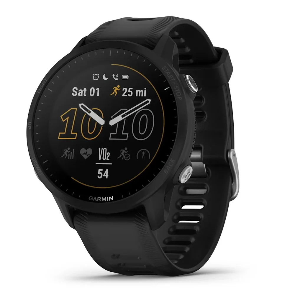 Смарт-часы Garmin Forerunner 955, 33мм, 1.3", черный010-02638-30]