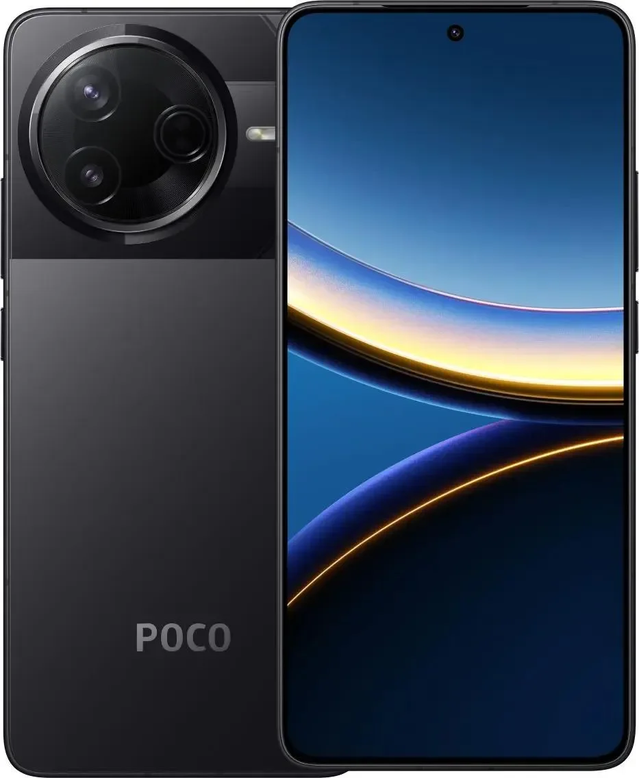 Смартфон POCO F7 Pro 6.67" (3200x1440)  AMOLED, Qualcomm Snapdragon 8 Gen 3 (8 ядер), 12/256Гб Android 15, черный (MZB0J8TRU)
