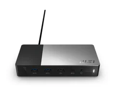 Док-станция MSI USB-C Docking Station Gen 2 1×USB-C USB 3.2 Gen 2 / DP, 1×USB-C USB 3.2 Gen 2, 2×USB-A