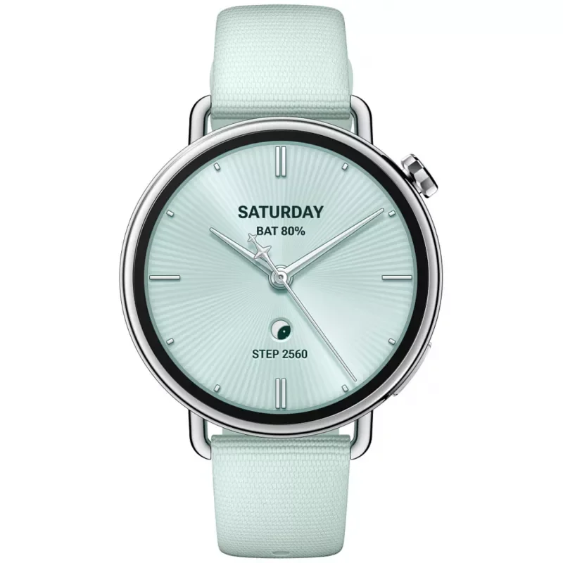 Смарт-часы Xiaomi Watch S4 41mm Fluororubber Strap Mint Green (BHR080CGL)
