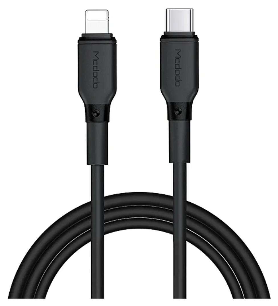 Кабель Type-C to lightning Mcdodo PD Fast Charge 18W 1.2m CA-7292 Black