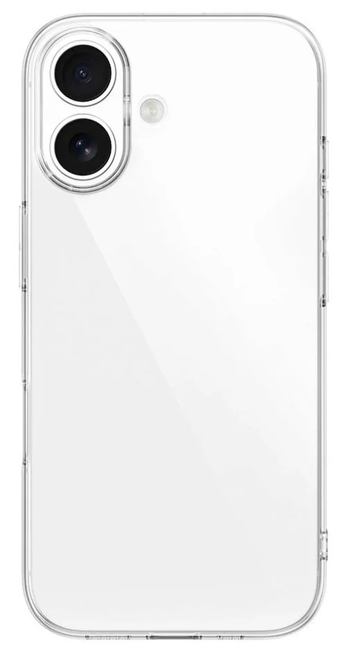 Чехол Apple iPhone 17 силиконовый прозрачный