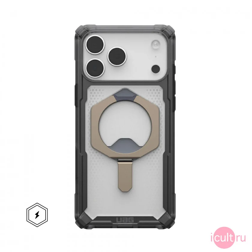 Чехол UAG Plasma XTE с MagSafe для iPhone 17 Pro Max Ash/Titanium