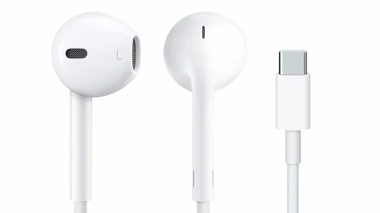 Наушники Apple EarPods (USB-C) белый