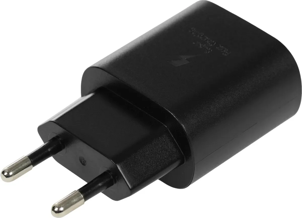 Сетевое зарядное устройство VLP 25Вт USB-C, PD, PPS, черный