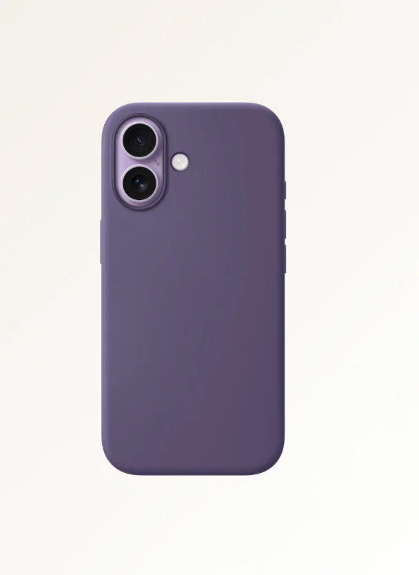 Чехол накладка для iPhone 17 6.3" Silicone  (Button/Magsafe) Anchor Blue