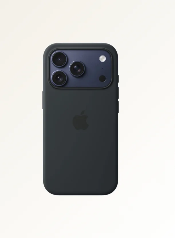Чехол накладка для iPhone 17 Pro 6.3" Silicone Case (Button/Magsafe) Black