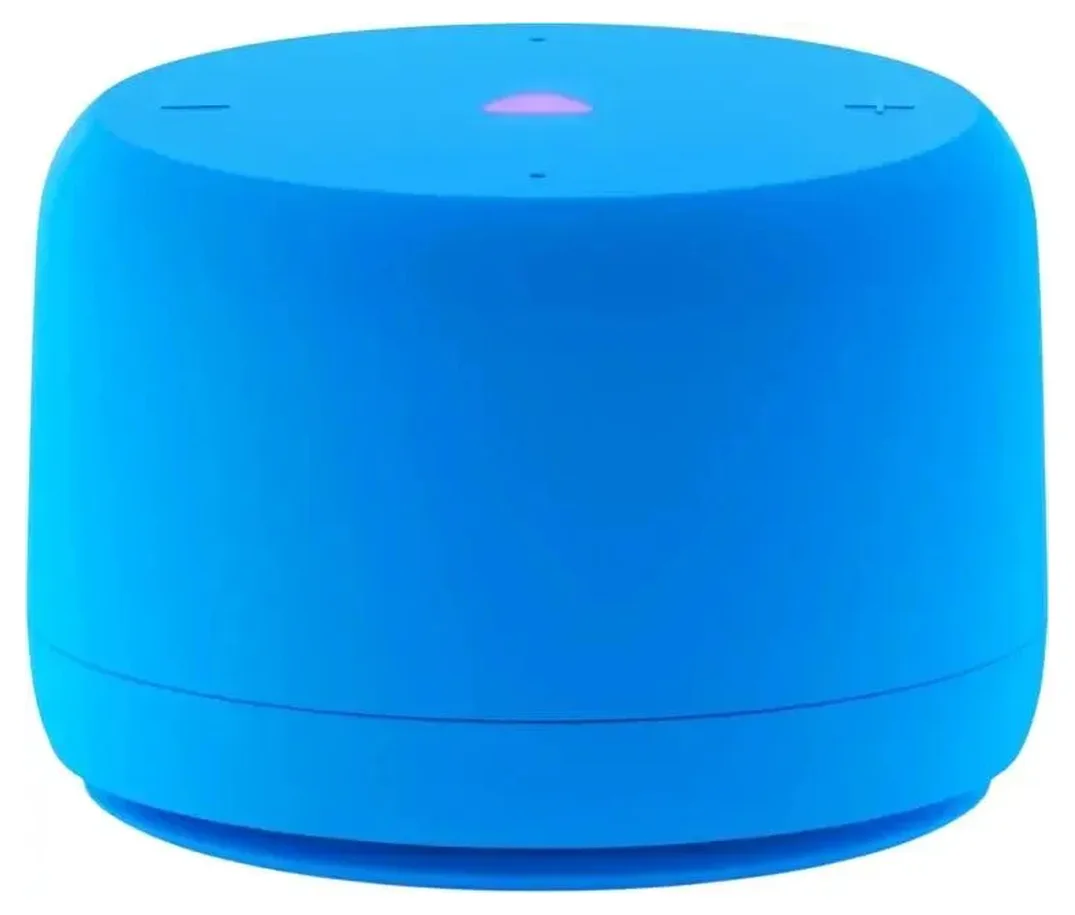 Умная колонка Yandex Станция Лайт 2 без часов Алиса синий 6W 1.0 BT/Wi-Fi 10м (YNDX-00028BLU)