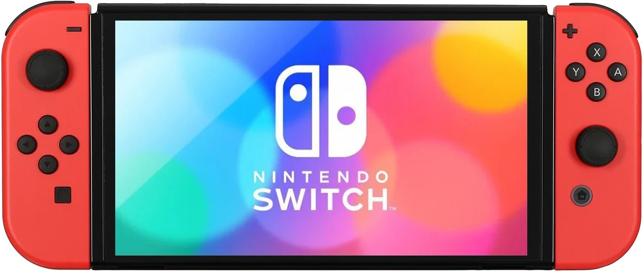 Игровая приставка Nintendo Switch OLED Mario Red