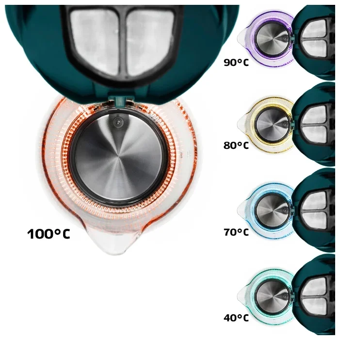 Чайник Kitfort KT-640-4, изумруд
