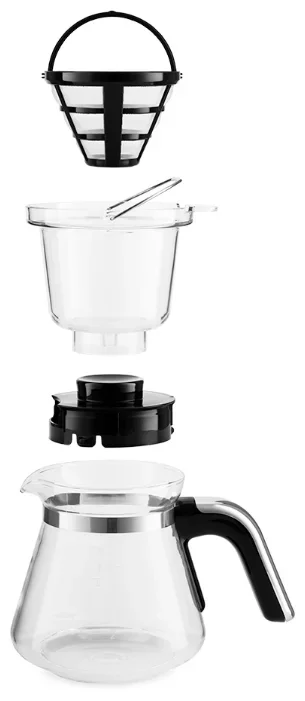 Кофеварка Kitfort КТ-759, черный