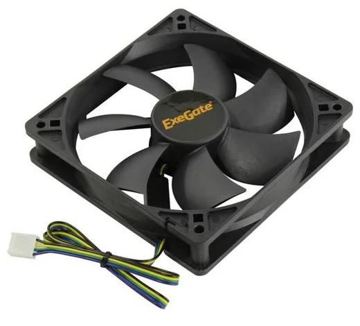 Вентилятор для корпуса ExeGate E12025B4P-PWM