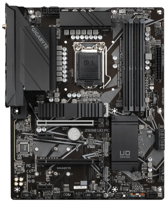 Материнская плата GIGABYTE Z590 UD AC (rev. 1.0)