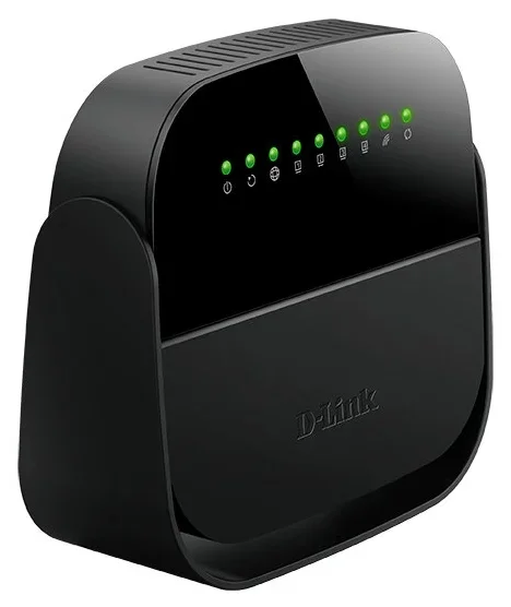 Wi-Fi роутер D-link DSL-2640U/R1A, черный