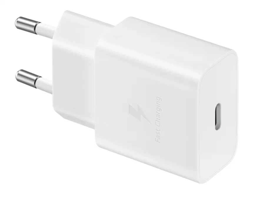 Сетевая зарядка Samsung +Type-C 15W EP-T1510XWEGRU Белый