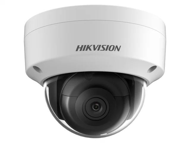 Уличная купольная IP-камера Hikvision 2Мп с EXIR-подсветкой до 30м1/2.8 Progressive Scan CMOS; объектив 6мм; угол обзора 54°; механический ИК-фильтр; 0.028лк@F2.0; сжатие H.265/H.265+/H.264/H.264+/M