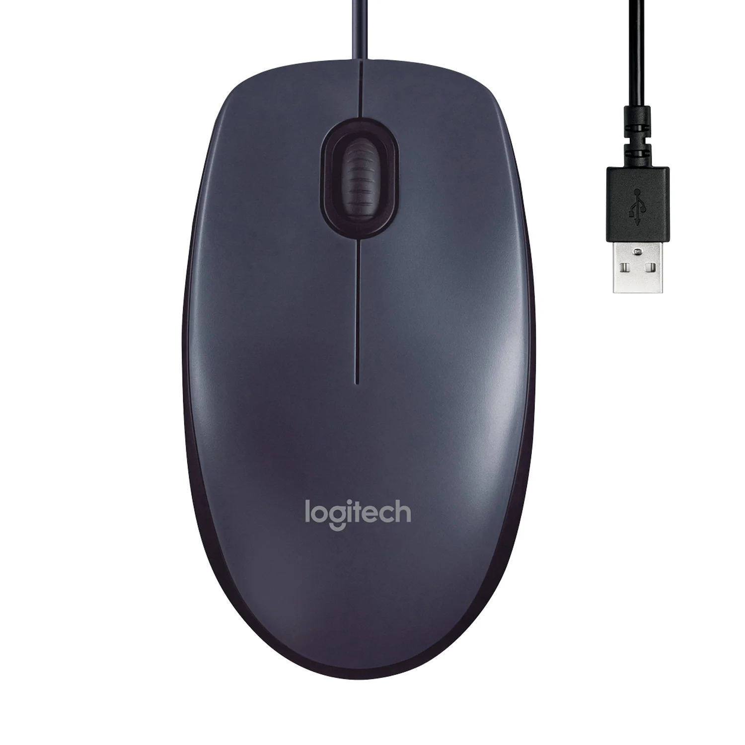 Мышка LOGITECH USB OPTICAL B100 910-006605