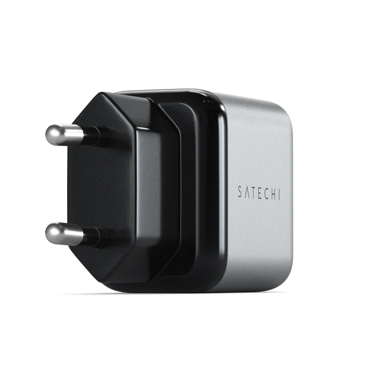 Сетевое зарядное устройство Satechi 30W USB-C GaN Wall Charger серый космос