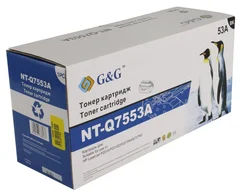 Картридж лазерный G&G NT-Q7553A черный (3000стр.) для HP LJ P2010/P2014/P2015/M2727nf MFP/M2727nfs MFP