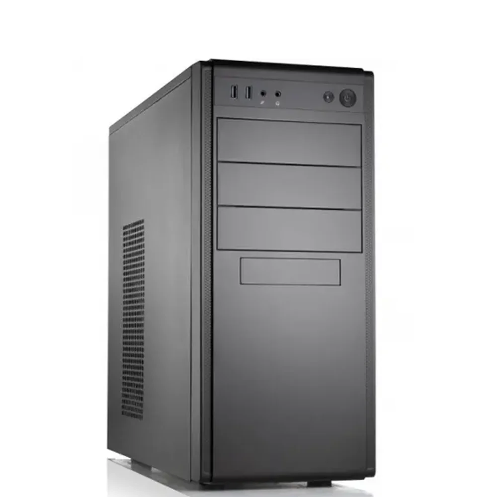 Компьютерный корпус Foxline FL-886-FL500S-U32 ATX case, black, w/PSU 500W 12cm, w/2xUSB3.0, w/ pwr cord, w/o FAN
