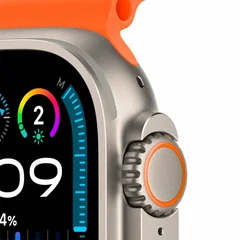 Умные часы Apple Watch Ultra 2 49mm (2023), Titanium case Orange ocean band (Для других стран)