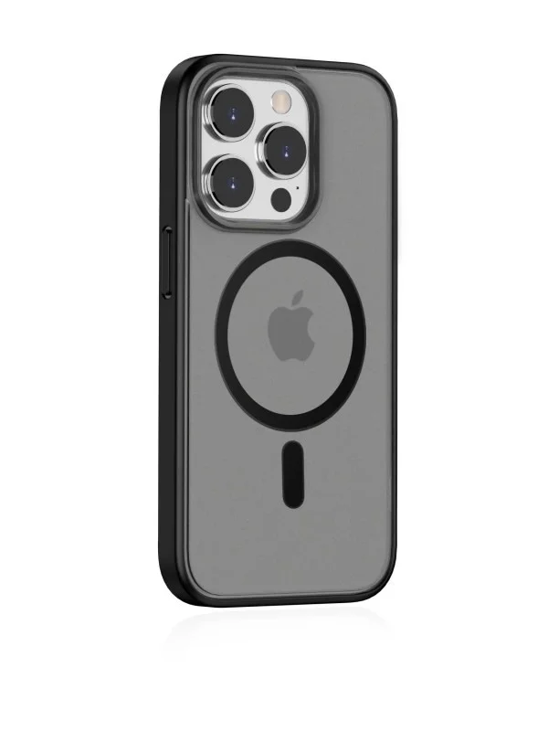 Чехол накладка iPhone 15 6.1" Gurdini Shockproof Case with Magsafe Black