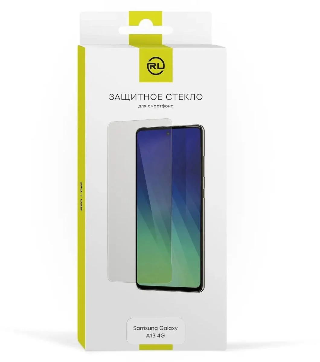 Защитное стекло для экрана Redline УТ000029824 для Samsung Galaxy A13 прозрачная, 1 шт, прозрачный