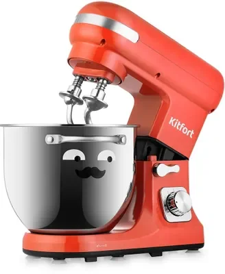 Миксер планетарный KitFort КТ-3416-1, красный