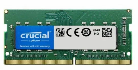 Оперативная память Crucial CT16G4SFS832AT DDR4 -  16ГБ 3200МГц, для ноутбуков (SO-DIMM),  Tray