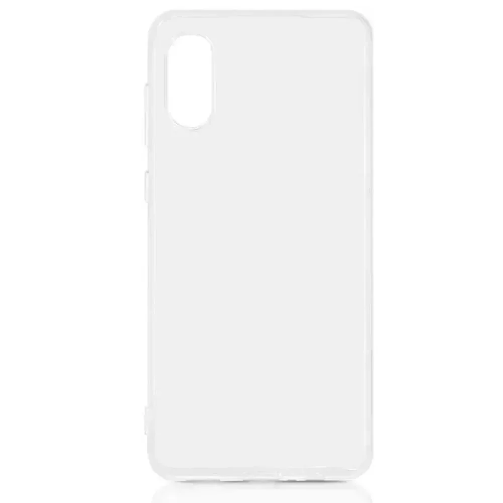 Чехол (клип-кейс) DF sCase-118, для Samsung Galaxy A02, прозрачный