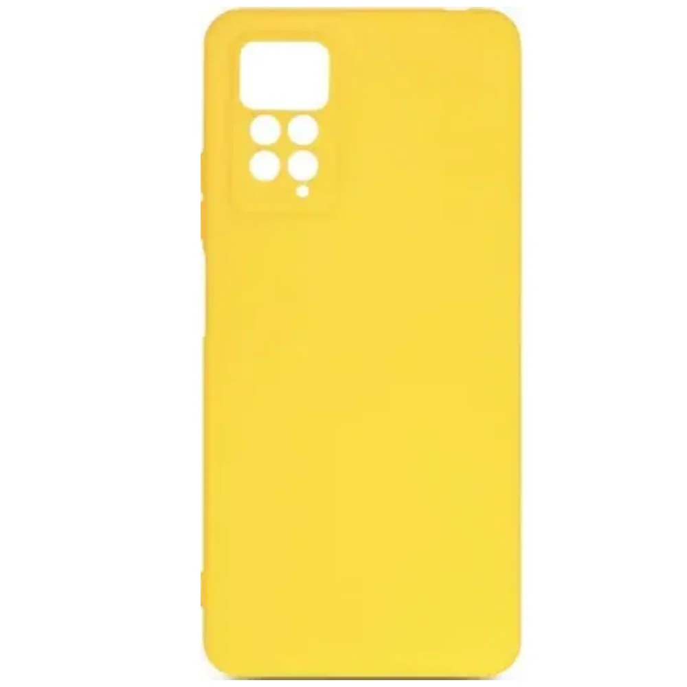Чехол (клип-кейс) DF xiCase-62, для Xiaomi Redmi Note 11 Pro/11 Pro 5G, желтый [xicase-62 (yellow)]