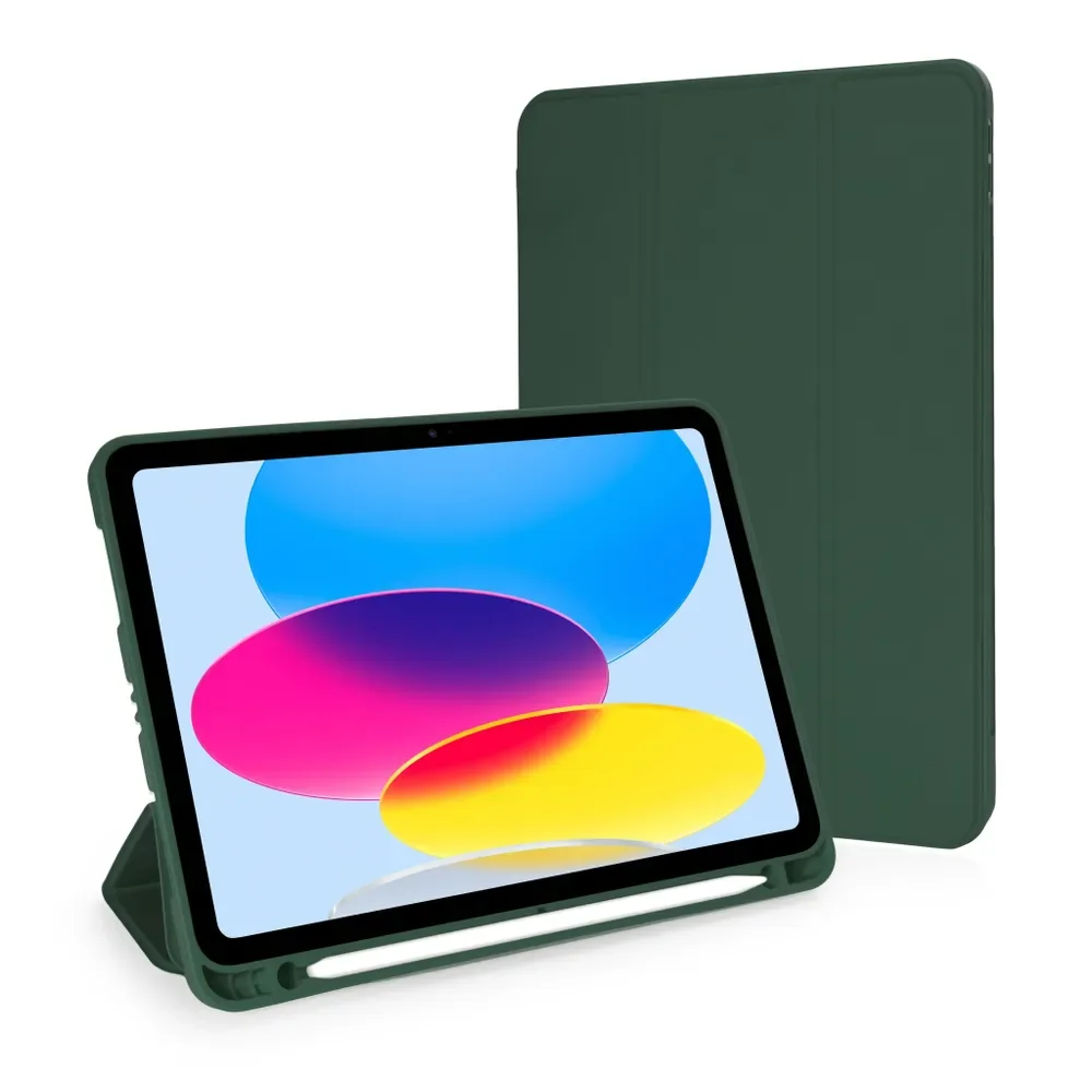 Чехол книжка Gurdini Milano Series для iPad 10 (2022) 10,9" Pine Green