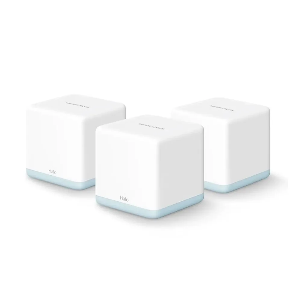 Бесшовный Mesh роутер MERCUSYS Halo H30(2-pack), AC1200, белый, 2 шт. в комплекте
