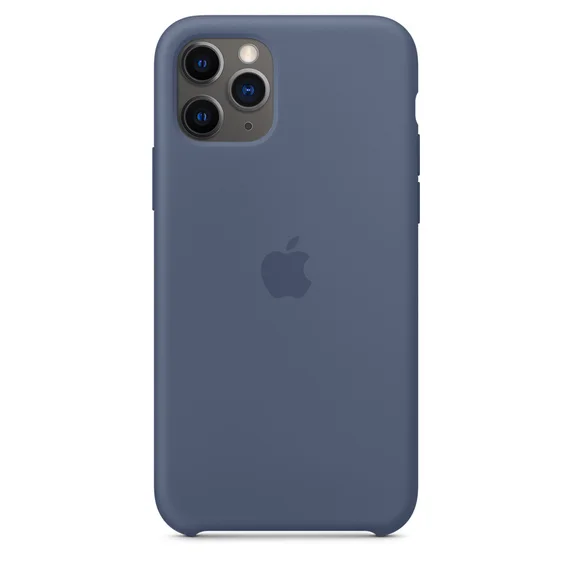 Чехол накладка iPhone 11 6.1" Silicone Case Alaskan Blue