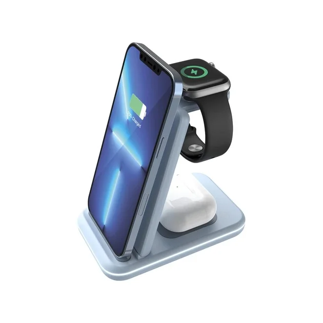 Беспроводное зарядное устройство Canyon WS-304, Blue (CNS-WCS304BL)