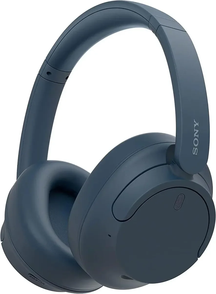 Наушники Sony WH-CH720N, Bluetooth/3.5 мм, накладные, синий