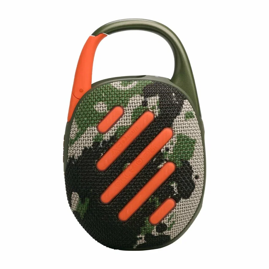 Колонка портативная JBL CLIP 5 Squad [5 Вт, Bluetooth 5.3, Время работы - 12 ч.]