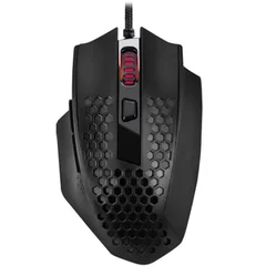 Мышь Redragon Bomber, игровая, оптическая, проводная, USB, черный [71277]